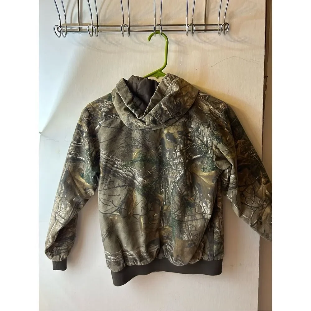 Game winner camouflage camo jacket boys‎ medium